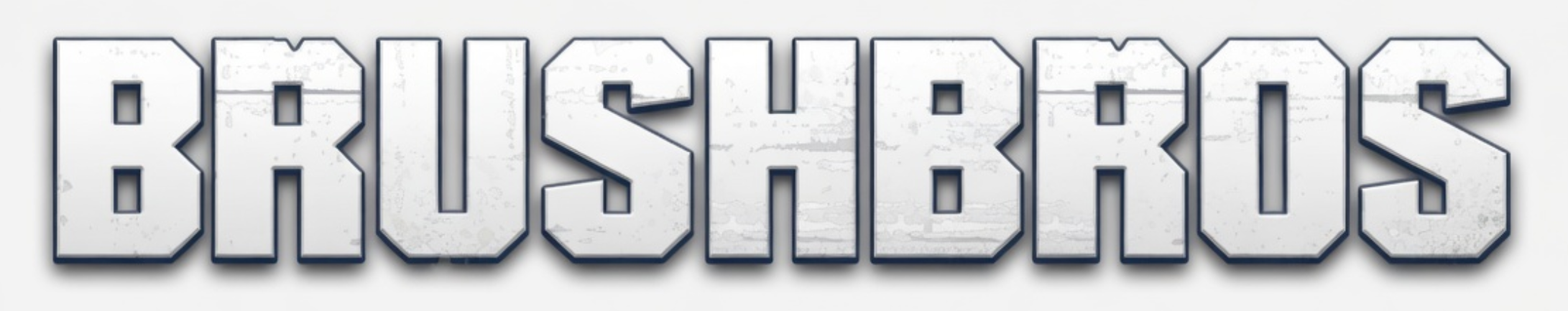 brushbros BrushBros House Painting Logo